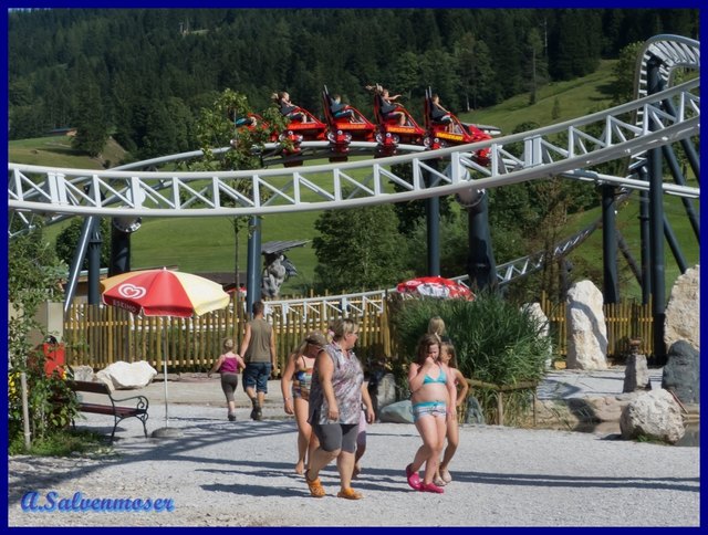 Achterbahn "Big Bang" im Familienland Pillerseetal
