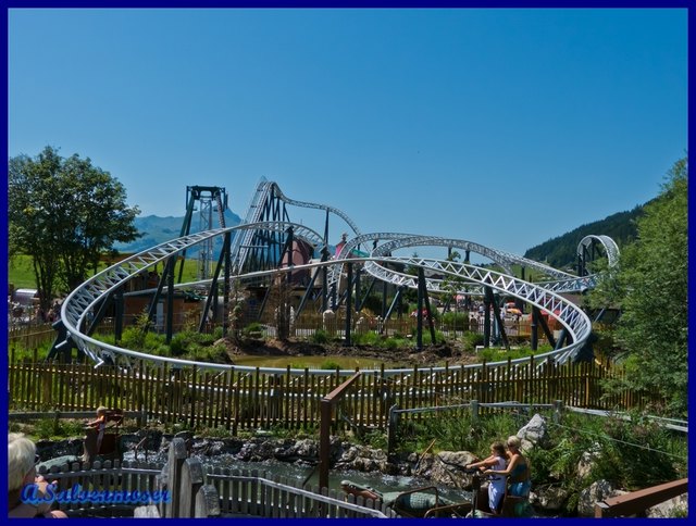 Achterbahn "Big Bang" im Familienland Pillerseetal