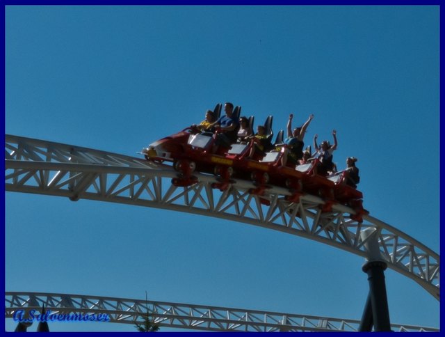 Achterbahn "Big Bang" im Familienland Pillerseetal