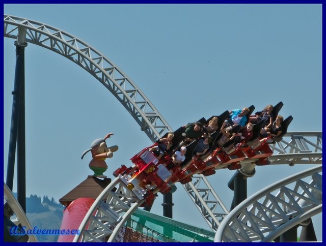 Achterbahn "Big Bang" im Familienland Pillerseetal