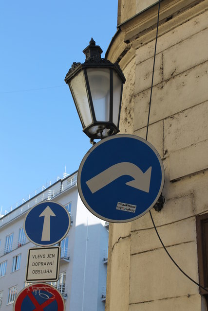 Gesehen in der Altstadt in Prag