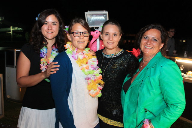 Sorgten für die Cocktails: Katrin Schmied, Jennifer & Bianca Weiss und Eva Benesch.