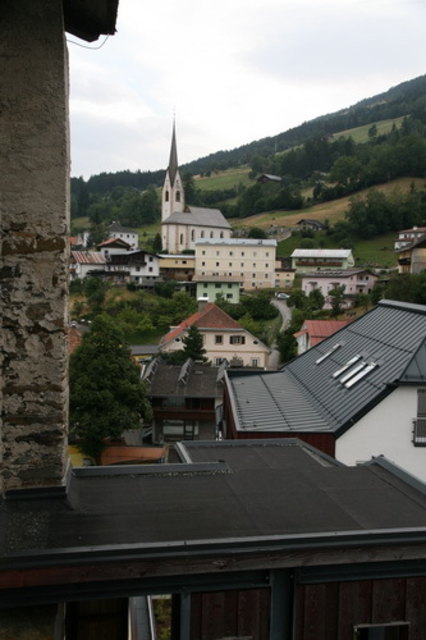 Ausblick vom Mautturm in Winklern