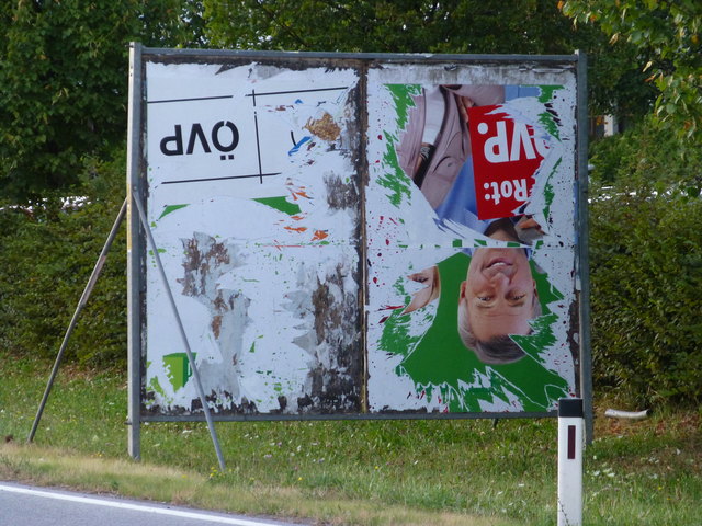 Die ÖVP steht Kopf. Nur weiter so...