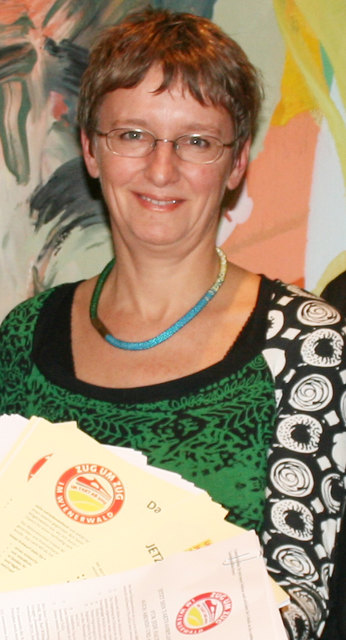 Christiane Maringer ist Spitzenkandidatin der KPÖ für den Nationalrat im Wahlkreis 3F.