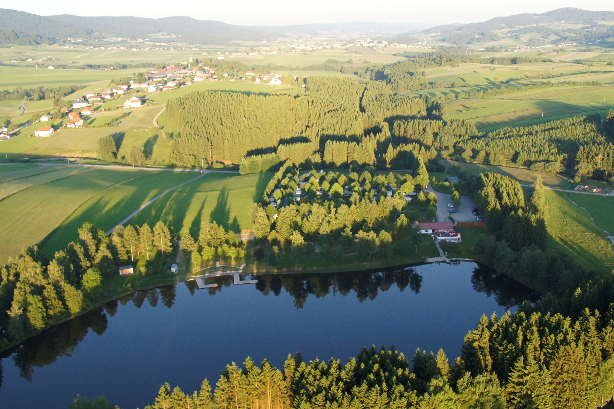 Badesee Klaffer hat einwandfreie Wasserqualität Rohrbach