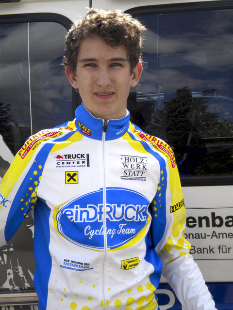 Andreas Wolfmayr schnuppert bei der Radjugendtour erstmals internationale Luft.