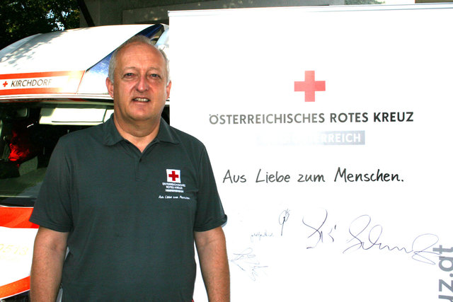 Bezirkshauptmann Dieter Goppold ist neuer Bezirksstellenleiter des Roten Kreuzes. Er folgt auf Ferdinand Kaineder