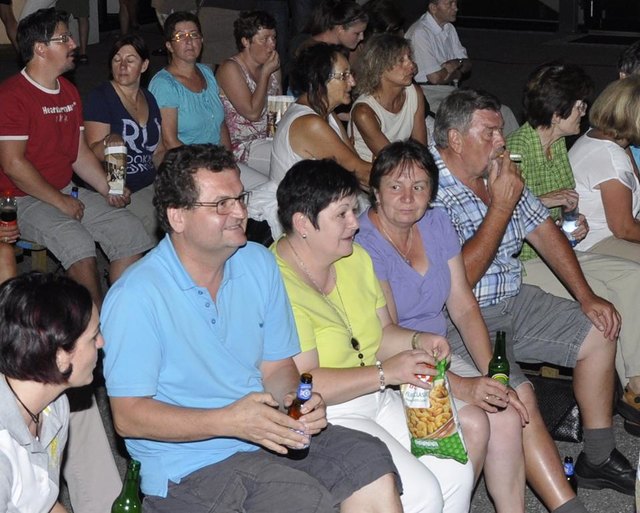 Viele Besucher genossen Kino-Flair in gemütlicher Atmosphäre.
