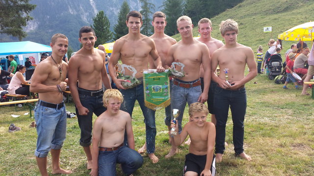 Dieser Anblick dürfte die Damenwelt beim Hochschaufler begeistert haben.