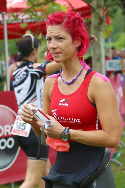 Die erfolgreiche Bad Ischler Triathletin Christina Herbst.