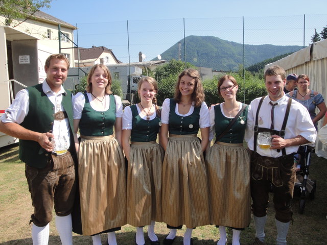 Markus Heinz, Magdalena Bugl, Franziska Steinacher, Andrea Trimmel, Lisi Steinacher.