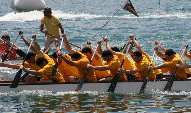 Teambuilding mal anders – am 31. August stellen sich die Teilnehmer am Badestrand Buchau der Herausforderung! | Foto: xDIMs