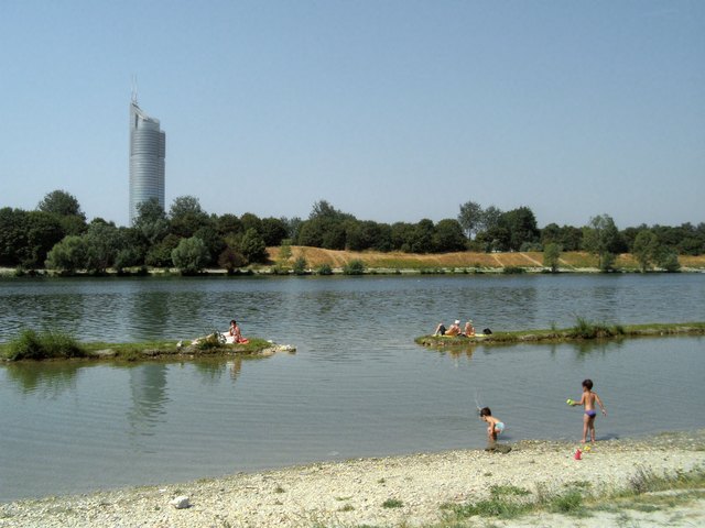 An der Neuen Donau im August 2013