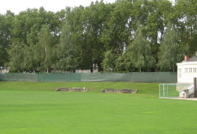 Hier wurden seinerzeit harte Feldhandballmatches ausgetragen