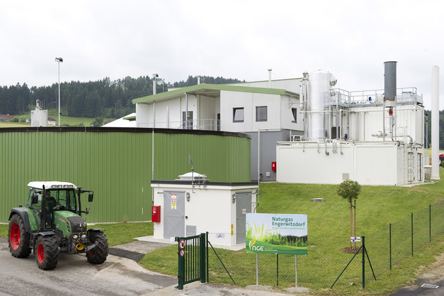 Seit 2011 gibt es in Schweinbach eine Biogasanlage.