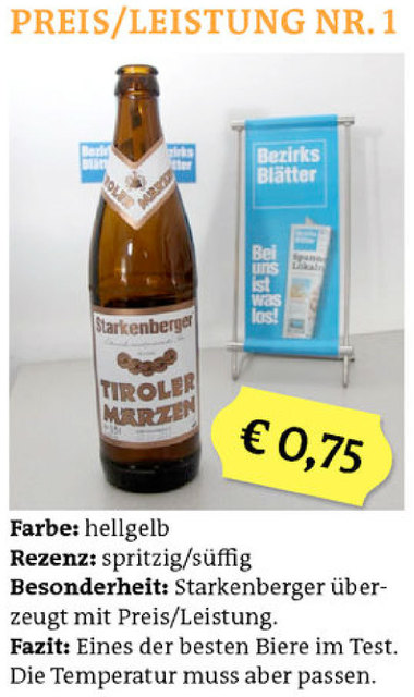 Preis/Leistung Nr. 1 - Tiroler Märzen | Foto: Florian Haun