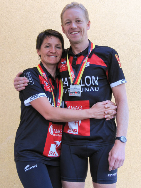 Patrizia und Karl Wimmer zeigten in Wiesbaden eine starke Leistung