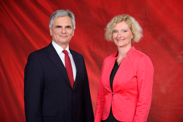 Greiner bereitet sich mit "Chef" Faymann intensiv auf die Nationalratswahlen vor.