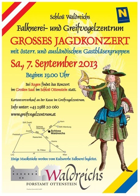 Plakat Jagdkonzert