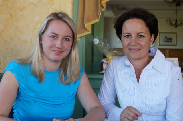 SP-Landtagsabgeordnete Nicole Solarz und SP-Nationalratskandidatin Cornelia Ecker.