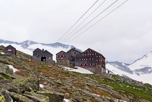 Die Kürsingerhütte.