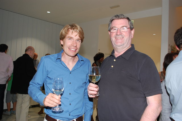 Winzer Harald Frank und BH Gerhard Schütt