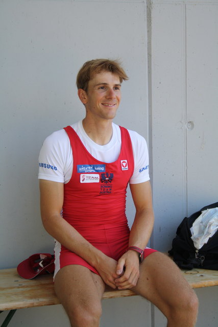 Florian Berg geht bei der WM im Leichtgewicht-Vierer ohne Steuermann an den Start