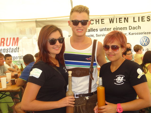 Teresa Wilfinger, Alexander Weidinger und Denise Hafenscher