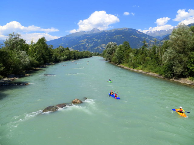 heute war was los auf der Drau