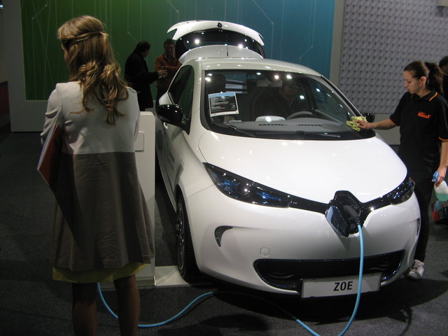 Renault Zoe auf der Vienna Autoshow