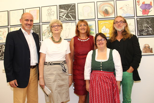 Ludwig Robitschko, Heidrun Notbauer, Erna Resetarits, Elisabeth Maria Wiesenhofer und Ferdinand Reisenbichler.