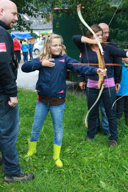 Auch Bogenschießen ist von 10 bis 16 Uhr Teil des Aktivprogramms. | Foto: Dagn