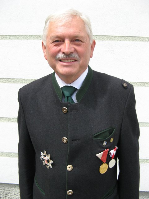 Kameradschaftsbund-Obmann Franz Lasinger aus St. Leonhard.