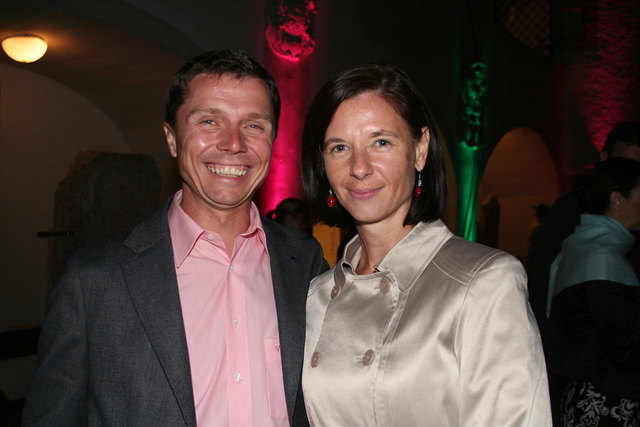 Auf die angenehm kühlen Nachtstunden vorbereitet: Rainer und Barbara Parzer
