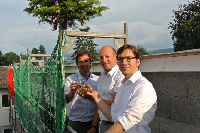 Kooperation in Steyr: Alexander Stellnberger, Dieter Gstöttner und Stefan Ratzinger (von links).