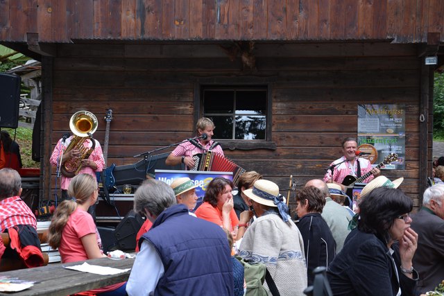 Das Wolayersee Echo sorgte für Unterhaltung beim Mühlenfest