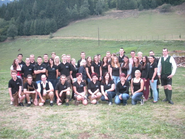 Eine der 27 Ortsgruppen in der Steiermark, die Landjugend Breitenau bei ihrem alljährlichen LJ-Fest.