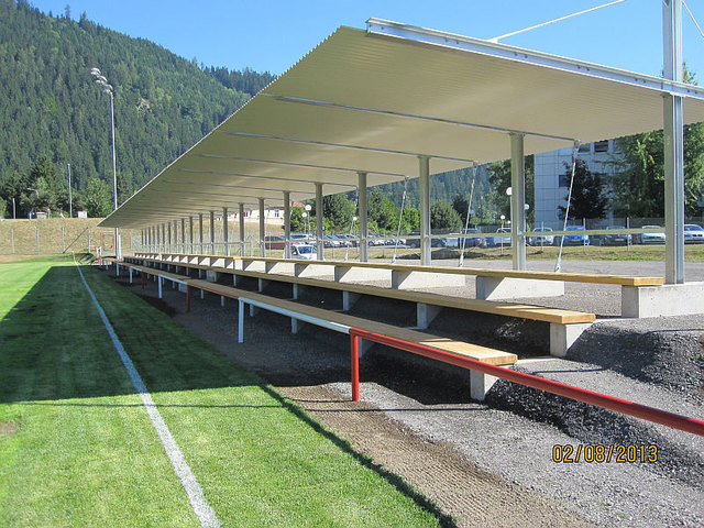 Das neue "Schmuckstück" auf der Sportanlage Hinterberg