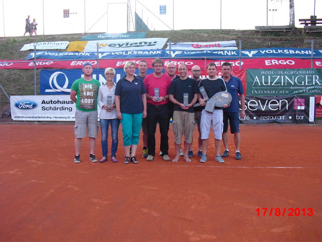 Alle Finalisten mit Alfred Novak ( Granitpokal )