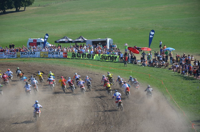 Faszinierend war schon der Start in Seitenstetten!