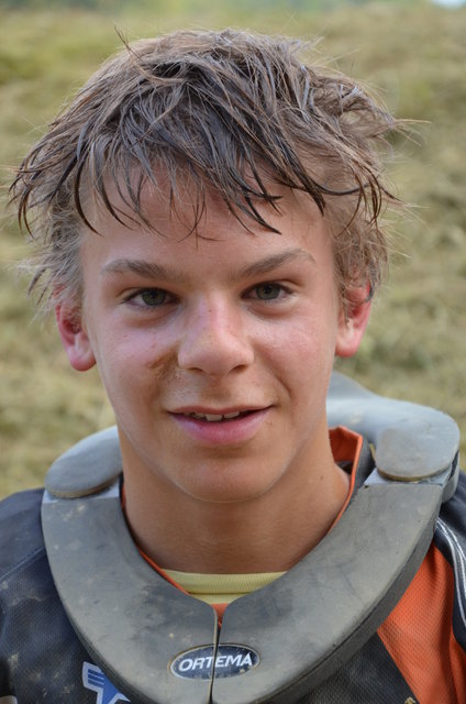 Maximilian Dieminger fuhr im 1. Endlauf zur Jugend-Meisterschaft in Seitenstetten sogar auf Rang 6!