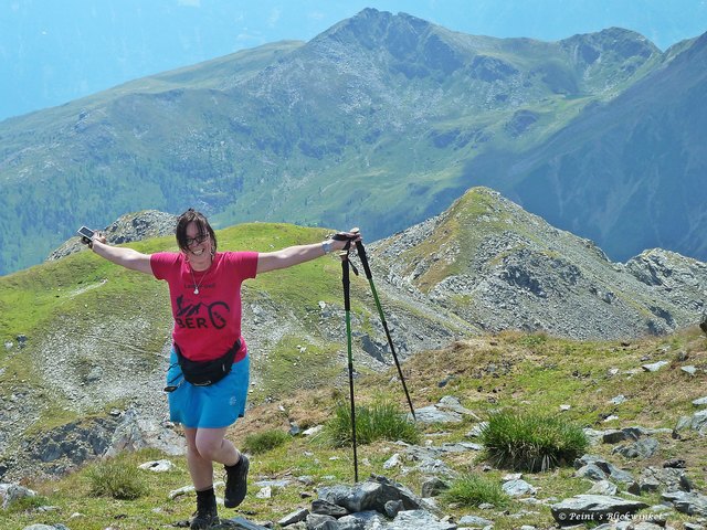 ...der höhste Gipfel der Kreuzeckgruppe das Hochkreuz mit 2709m ist erreicht...