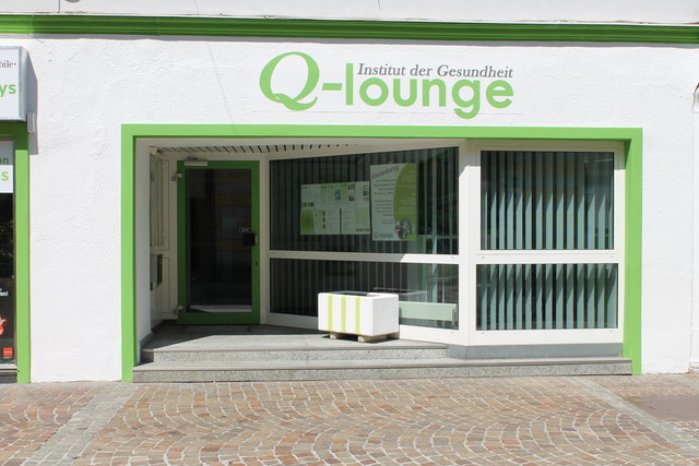 Die "Q-lounge" befindet sich am Unteren Platz und wird am 13. September eröffnet