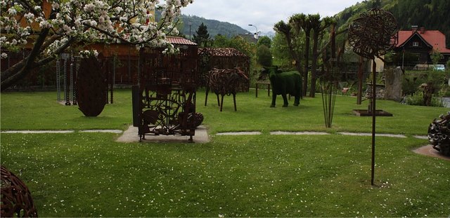 Ateliergarten von Fritz Russ