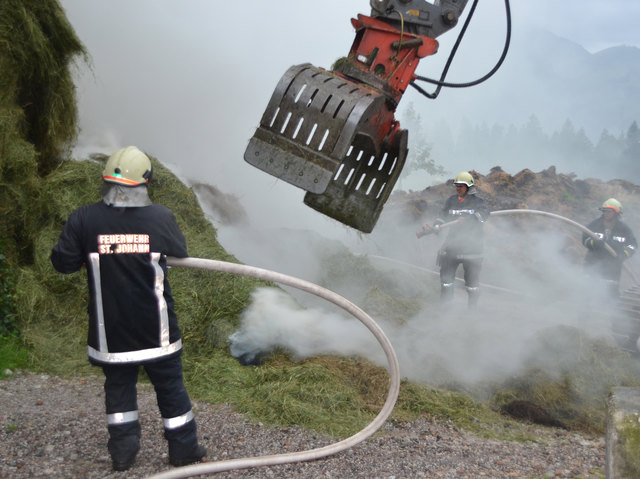 Die Brandnester wurden gelöscht, ein Großbrand verhindert.