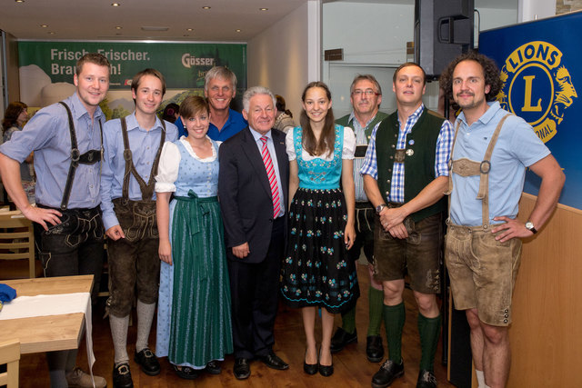 Landeshauptmann Josef Pühringer war beim Nationenabend in Bad Leonfelden als Ehrengast mit dabei.