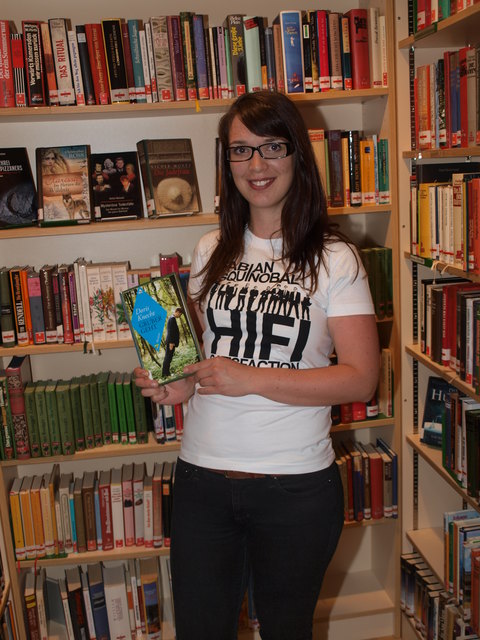 Linda Ranegger absolvierte die Ausbildung zur ehrenamtlichen Bibliothekarin.