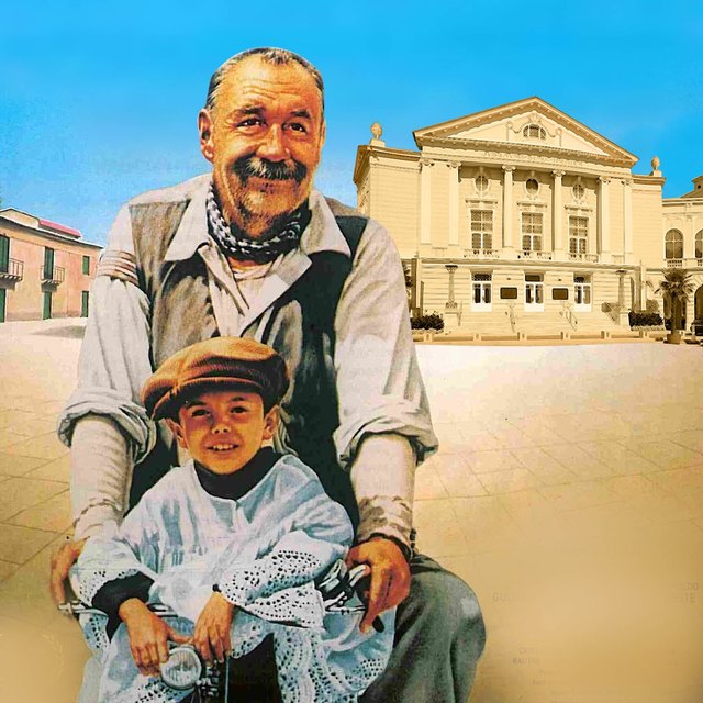 Cinema Paradiso am Theaterplatz in Baden: In dem Film spielt Philippe Noiret die Hauptrolle.