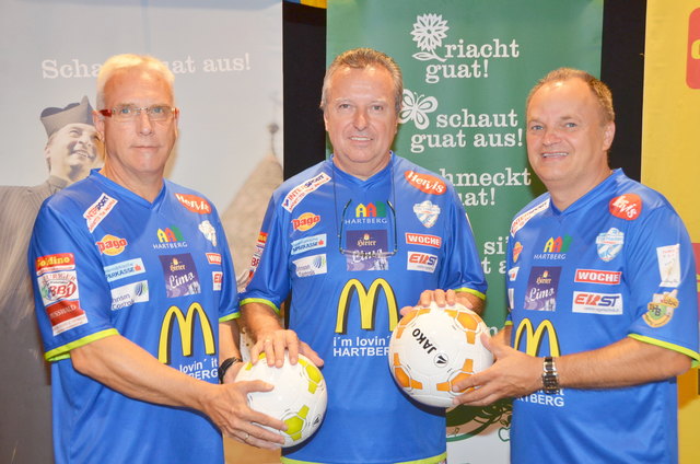 Die Organisatoren Herbert Schweiger, Anton Winkler und Franz Handler (v. l.) sorgen seit Jahren für einen reibungslosen Campablauf.